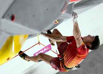 Alberto Gines stays out of the bouldering final in Seoul