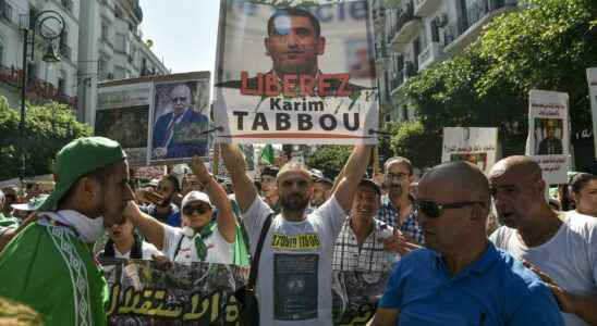 Algerian activist Karim Tabbou was released the day after his