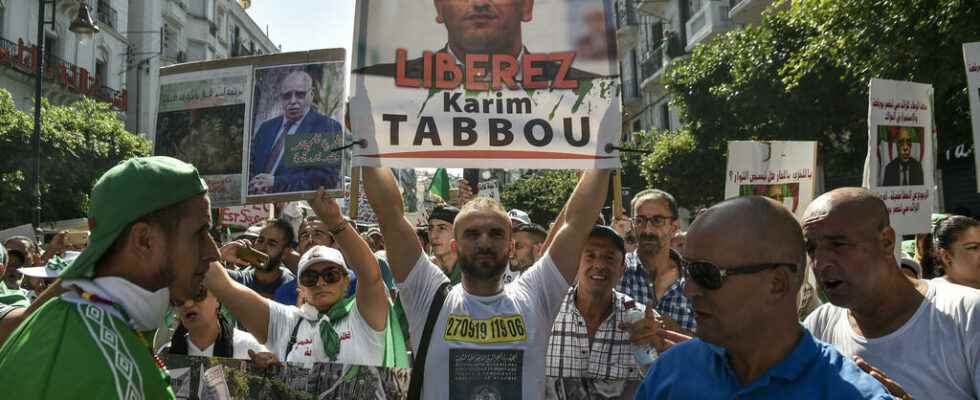 Algerian activist Karim Tabbou was released the day after his