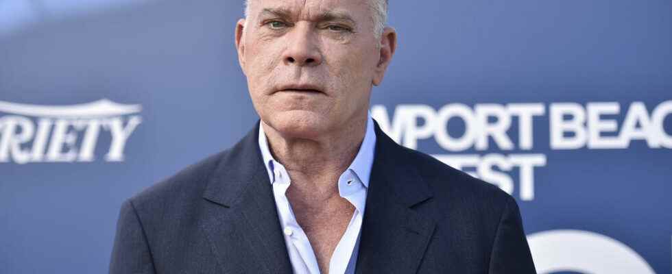 American actor Ray Liotta best known for his role in