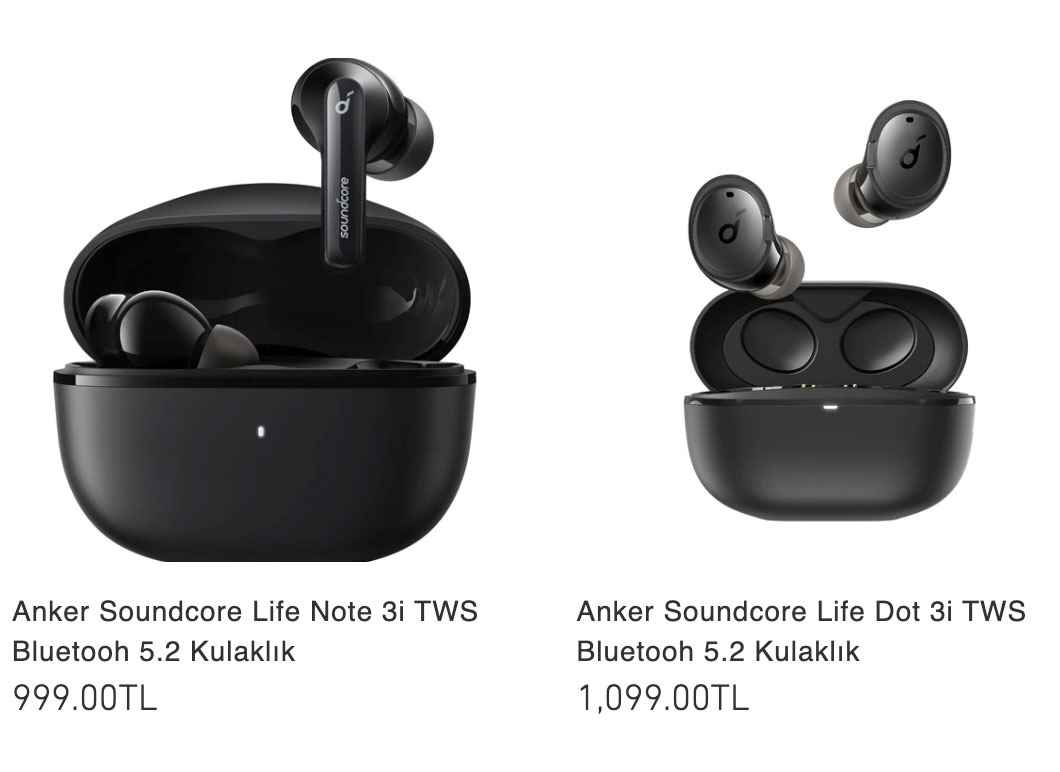 Anker Dot 3i and Note 3i wireless headphones on sale