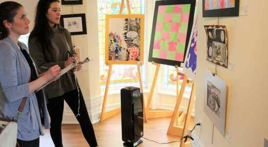 Art exhibitions showcase student imagination ability