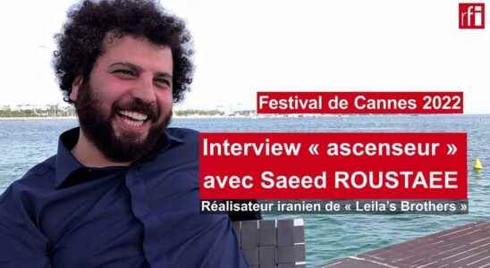 Cannes 2022 Elevator interview with Iranian Saeed Roustaee on Leilas