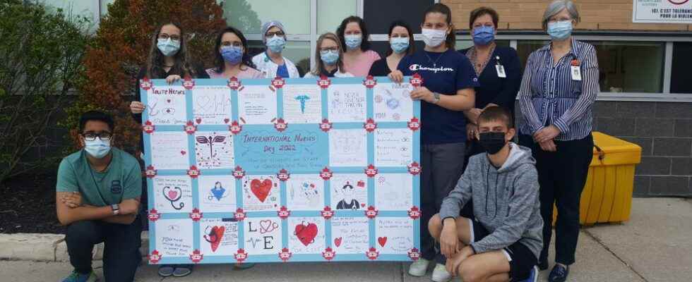 Chatham students show appreciation for nurses