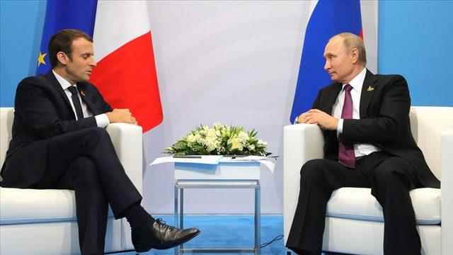 Critical Ukraine meeting from Putin and Macron