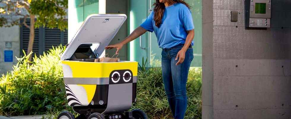 Deliveries by robots and even in stadiums Uber Eats has