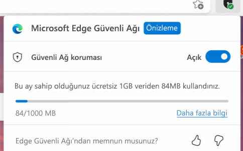 Detailed information has been given for the Microsoft Edge Safe