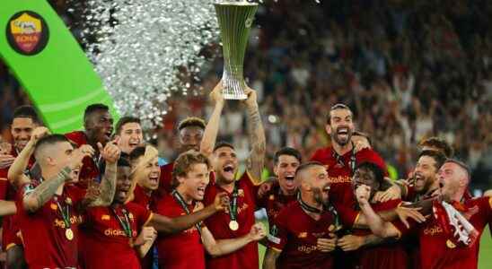 Europa League Conference Jose Mourinho wins a 5th European title