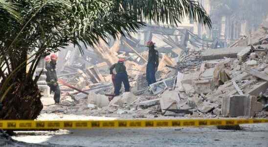 Explosion at Saratoga Hotel in Havana 25 dead
