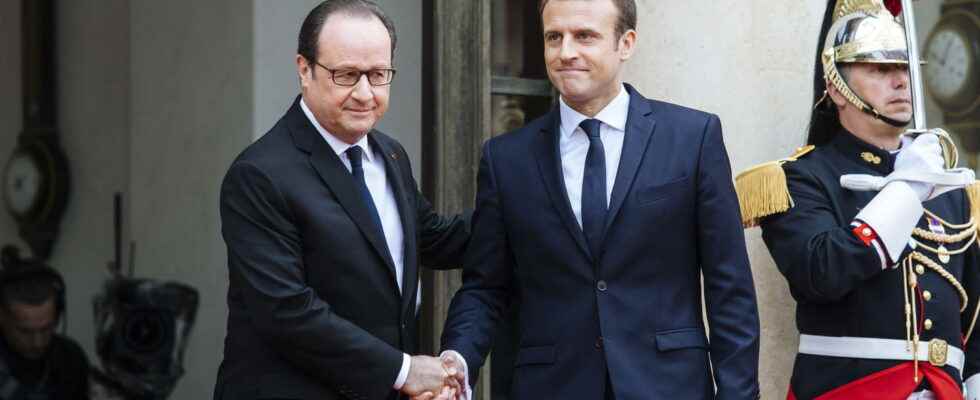 Francois Hollande present at Macrons inauguration A strained relationship with