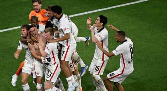 Frankfurt won the Europa League final against Rangers