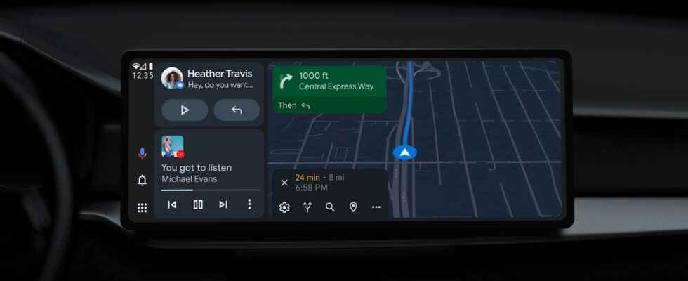 Google offers a facelift to the Android Auto interface