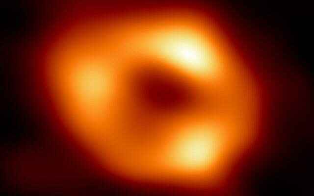 Groundbreaking photo Black hole at the heart of the Milky