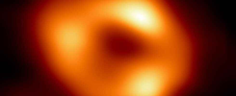 Here is the first image of the giant black hole