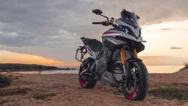High end electric motorcycle model Energica Experia introduced