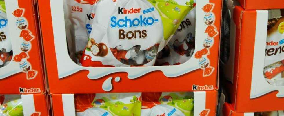 Hundreds of tons of Kinder chocolates recalled for suspected salmonella
