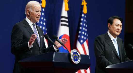 In South Korea Joe Biden reaches out to North Koreans