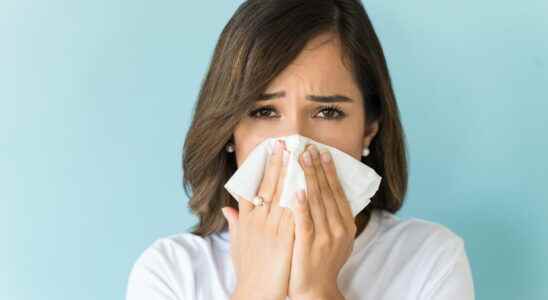 Influenza decrease in cases symptoms duration contagion