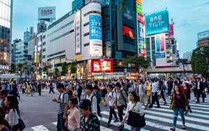 Japan the service sector is expanding First time in four