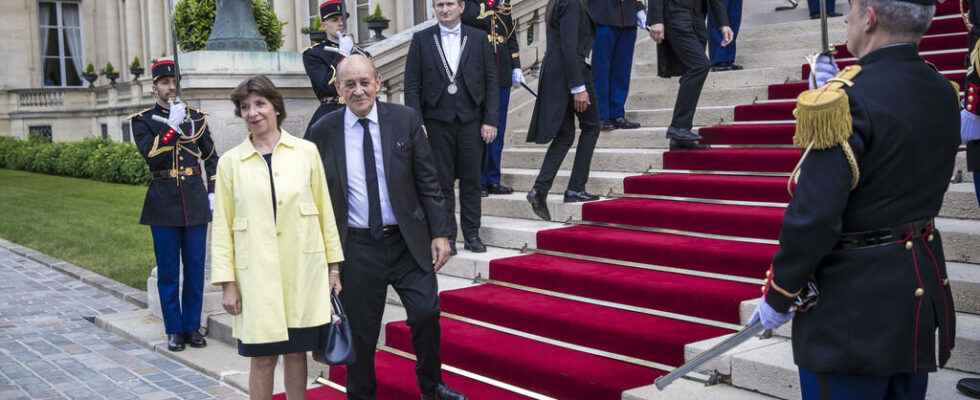 Jean Yves Le Drian ten years of crises in two ministries