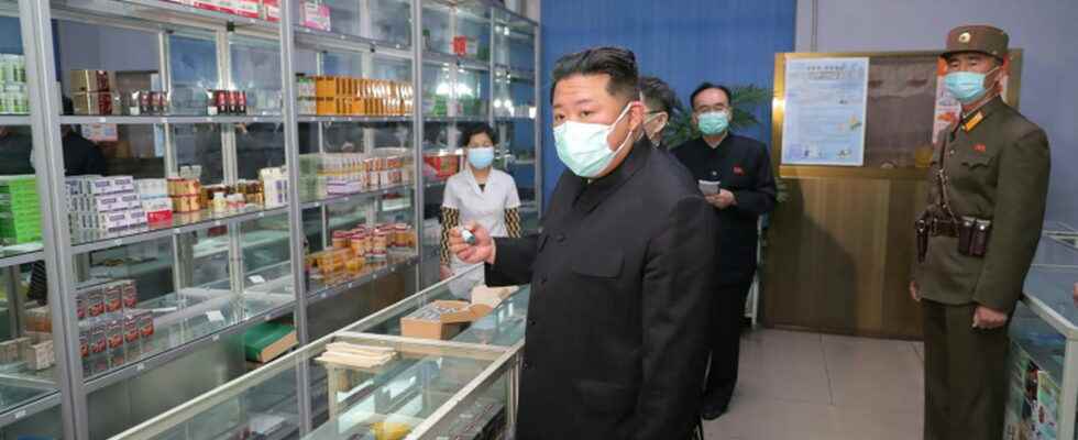 Kim castigates the health authorities and mobilizes the army