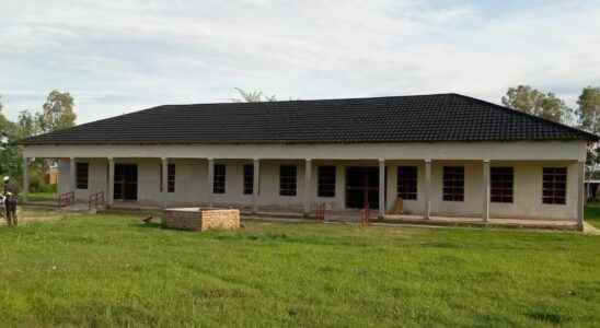 Library being built by Stratford charity in Chilumba Malawi nearing