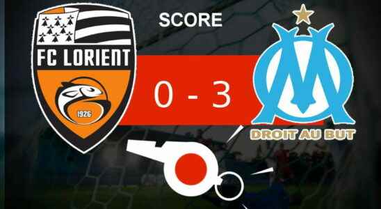 Lorient OM big victory for Olympique Marseille relive the