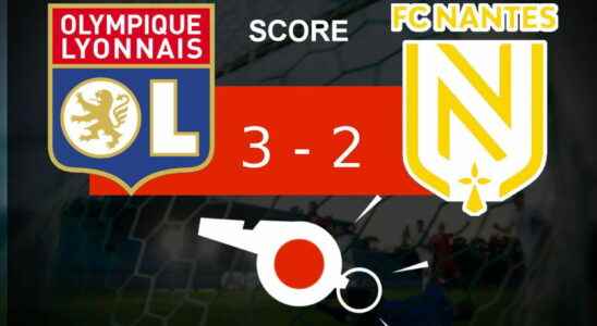 Lyon Nantes disappointment for FC Nantes 3 2 what to
