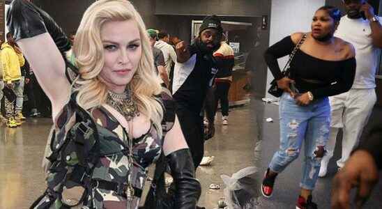 Madonna is back from the dead False gun attack alert