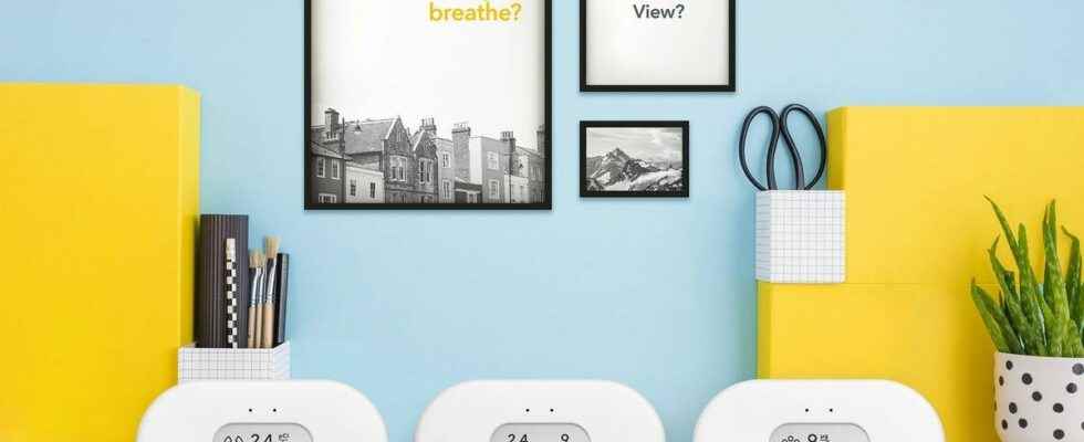 Measure the air quality in your home with smart sensors