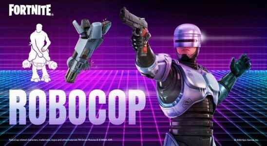 New Fortnite character is Robocop