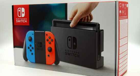 Nintendo Switch the console on sale at Leclerc