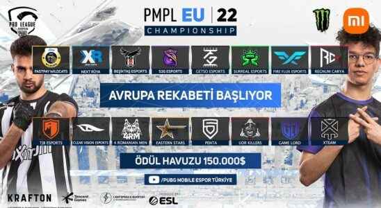 PMPL European Championship with 23 million TL award begins