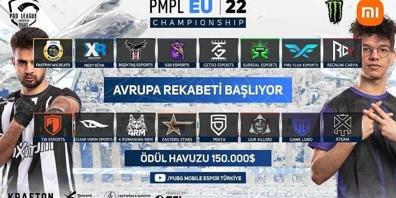 PMPL European Championship with 23 million TL award begins