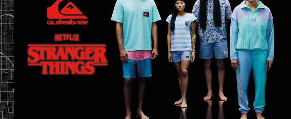 Quiksilver collaborates with Stranger Things for season 4