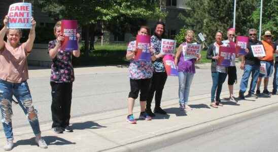 Rally calls for all long term care front line staff to receive