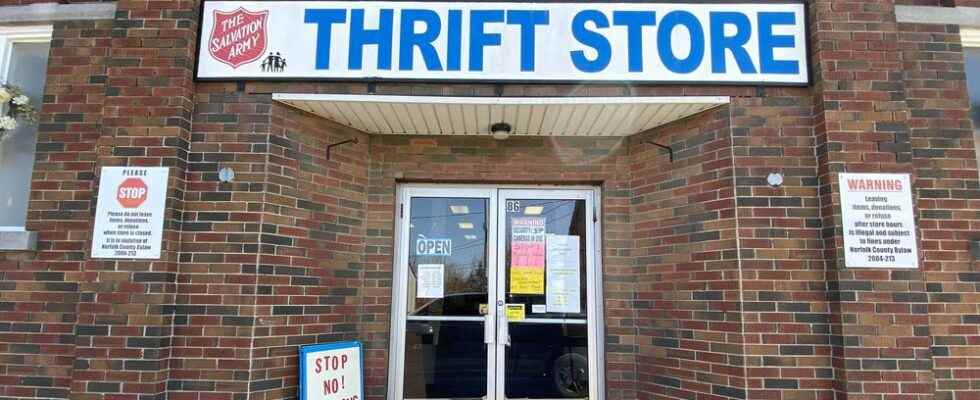 Salvation Army Thrift Store set to close