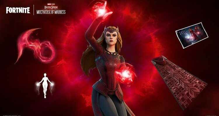 Scarlet Witch joins the Fortnite universe