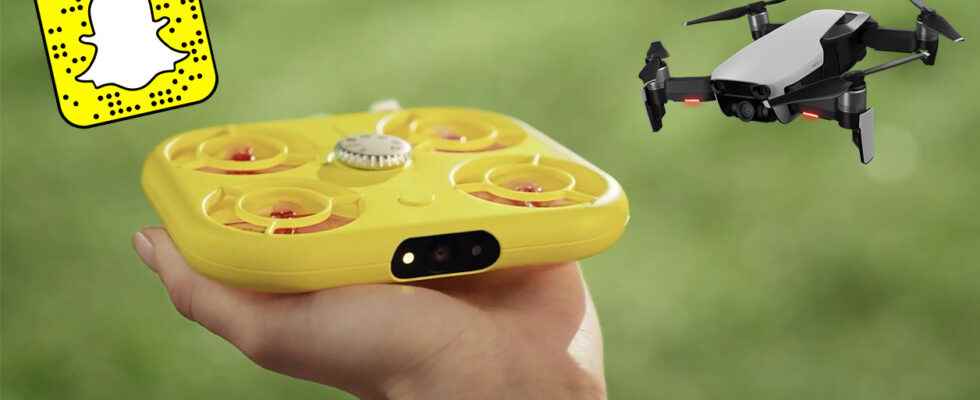 Snap 67 Snapchat launches into the mini drone
