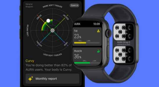 Strap that adds bioimpedance impedance analysis to Apple Watch watches LOG