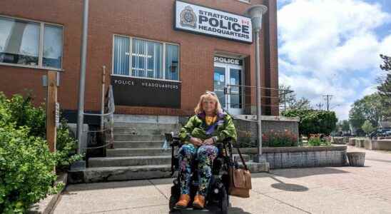 Stratford woman raises concerns with lack of accessibility at police