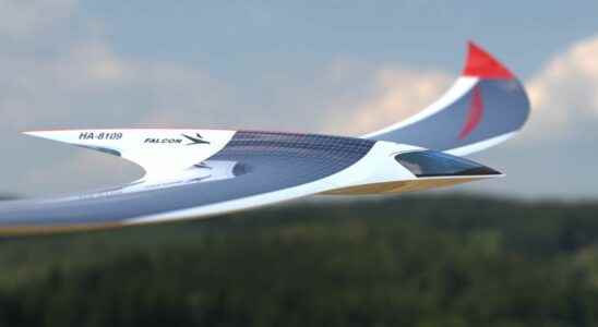 The Falcon Solar a futuristic solar powered flying wing