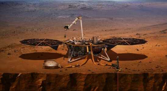 The InSight mission which listens to the interior of Mars