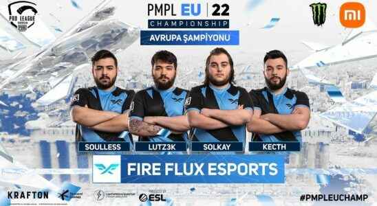 Turkish team Fire Flux became PMPL European champion