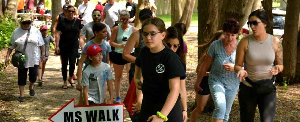 Volunteer run Stratford Perth MS Walk raises nearly 36000 so far for