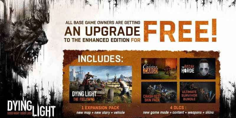 Want a free Dying Light Enhanced Edition upgrade