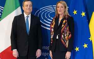 War energy and sanctions Draghis words in Strasbourg