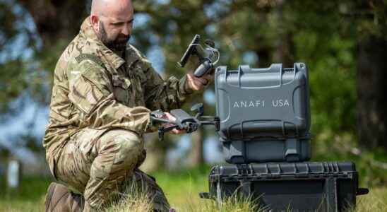 War in Ukraine French Parrot drones on the battlefield