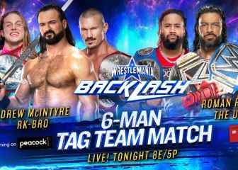 WrestleMania Backlash 2022 live follow WWE live