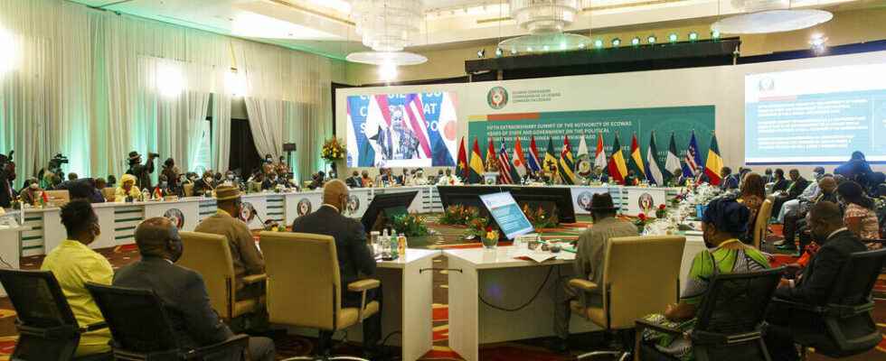 at ECOWAS a meeting of chiefs of staff without Mali